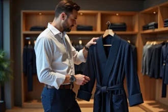 Robe premium pour homme alliant élégance et qualité supérieure